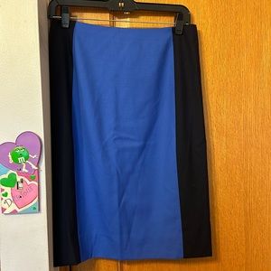 J.Crew Color Block Pencil Skirt